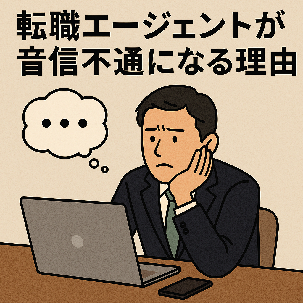 転職エージェントが音信不通になる理由を営業職目線で読み解きます。